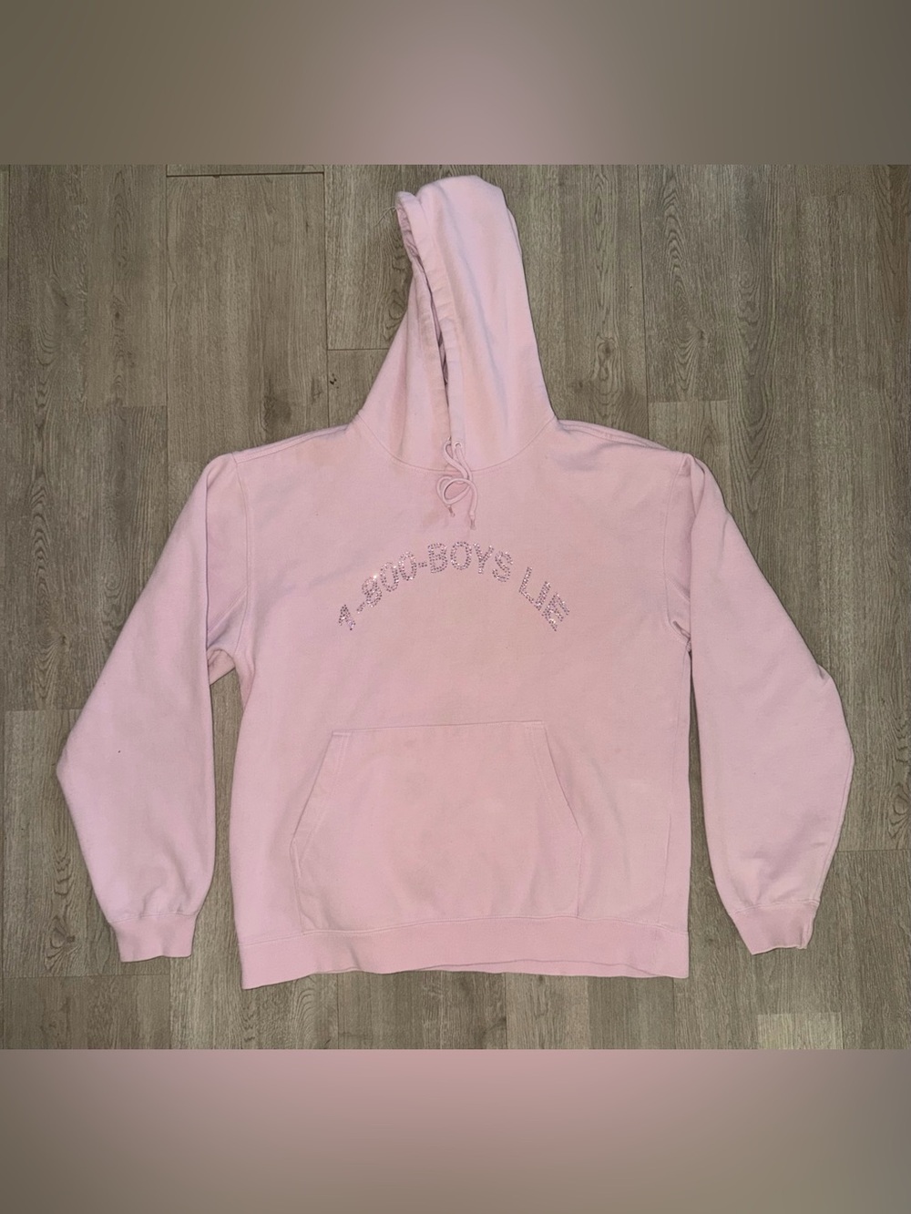 Boys Lie Pink Hoodie Sweatshirt